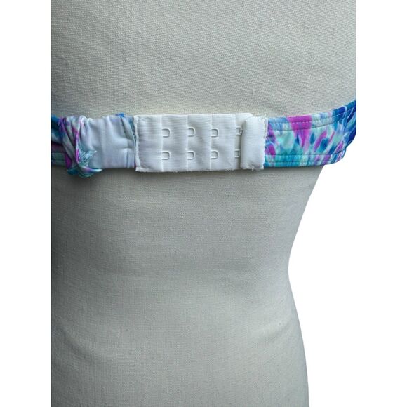 Coco Reef Contours Cameo Tie Dye Halter Top Bikini Top Women's Size 10/3… - Picture 6 of 15